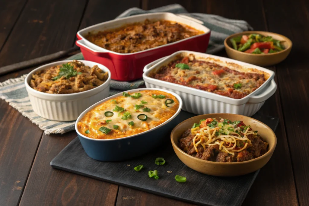 4 Easy & Healthy Ground Turkey Casserole Recipes