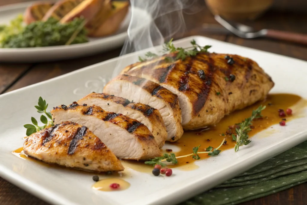 Mesquite-Smoked Griddle Chicken Breasts