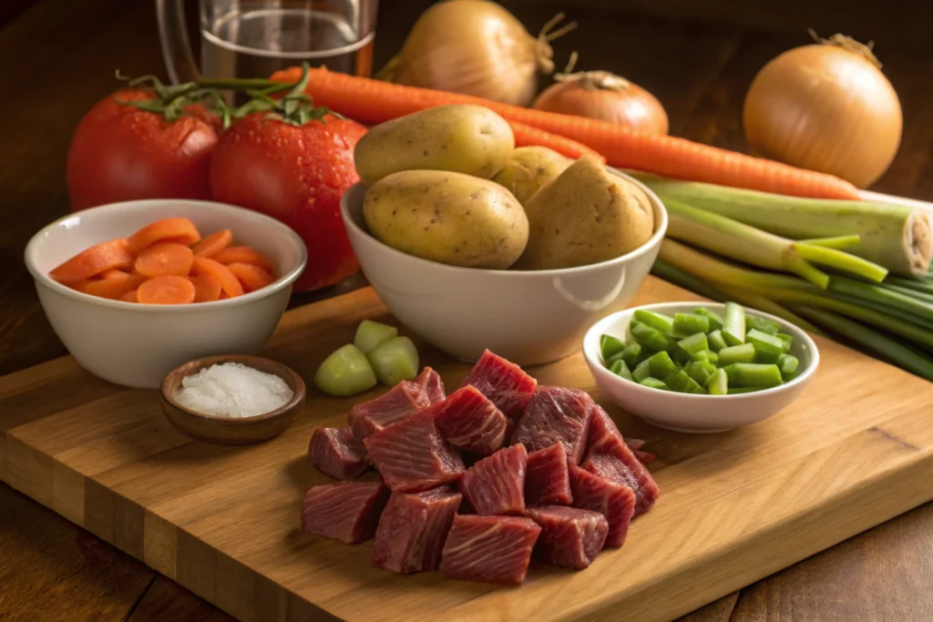 Old-Fashioned Vegetable Beef Soup Recipe