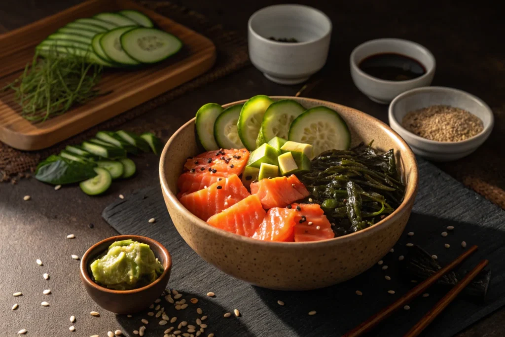 Salmon Poke Bowl Recipe