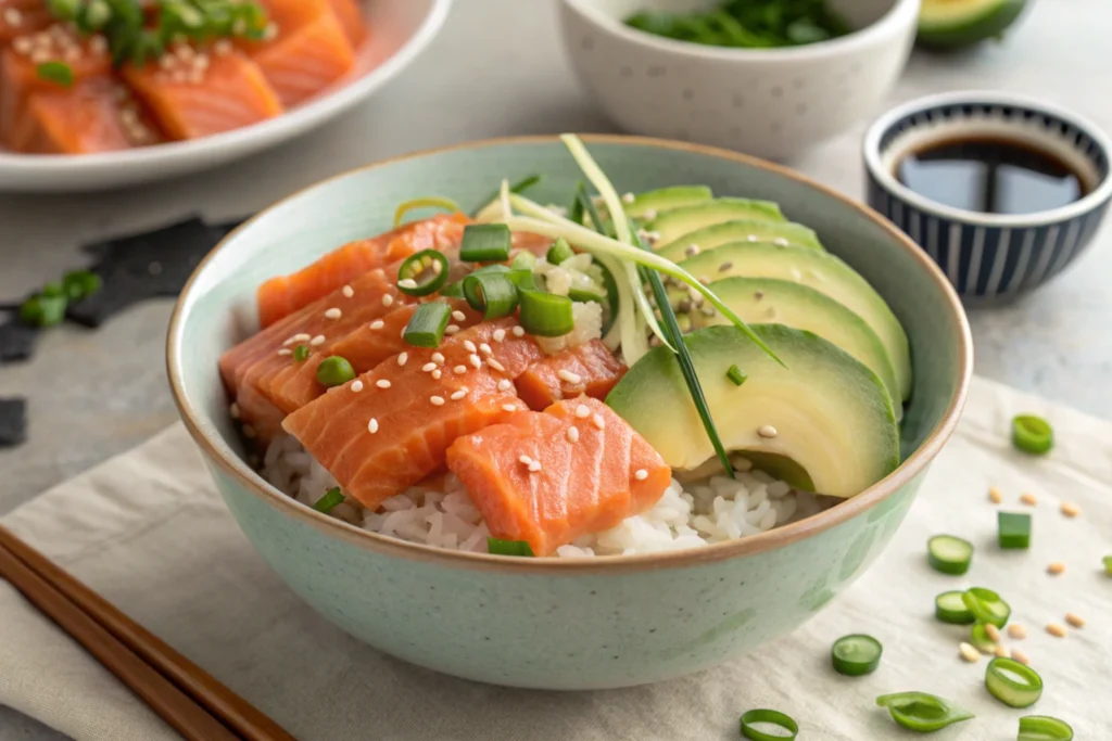 Salmon Poke Bowl Recipe