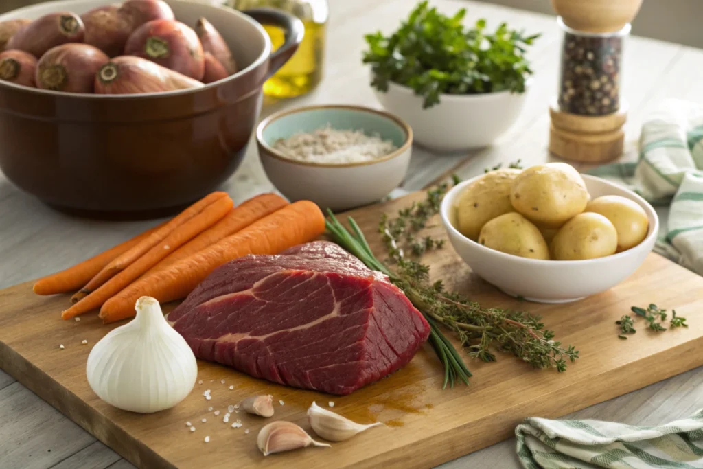 ingredients of Beef Heart Recipe