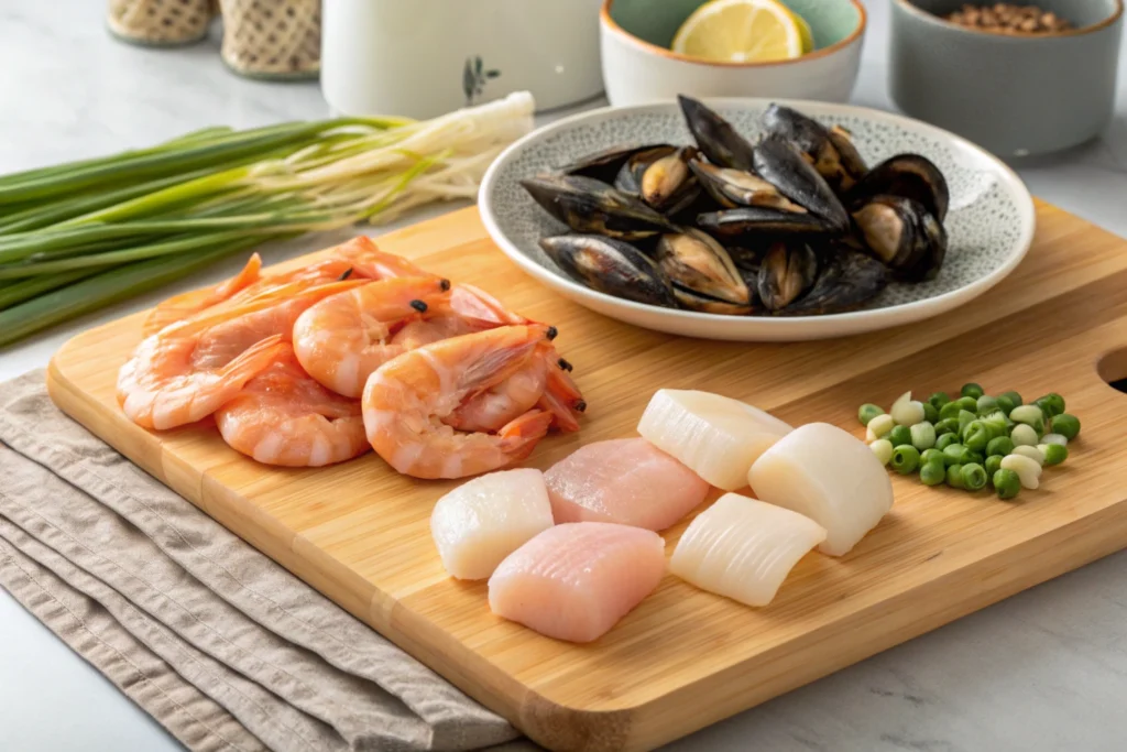 seafood mix recipe