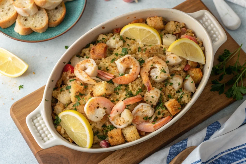 seafood stuffing recipe