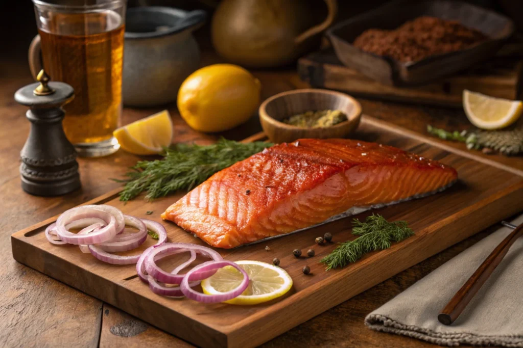 smoked salmon brine recipe