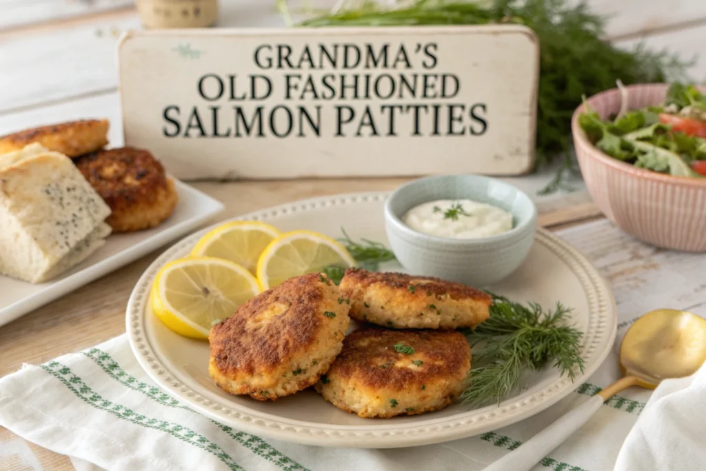 Old Fashioned Salmon Patties Recipe