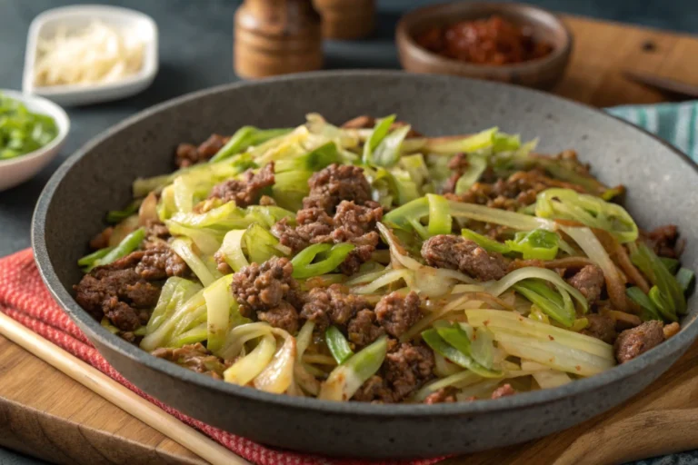 Ground Beef Cabbage Recipe