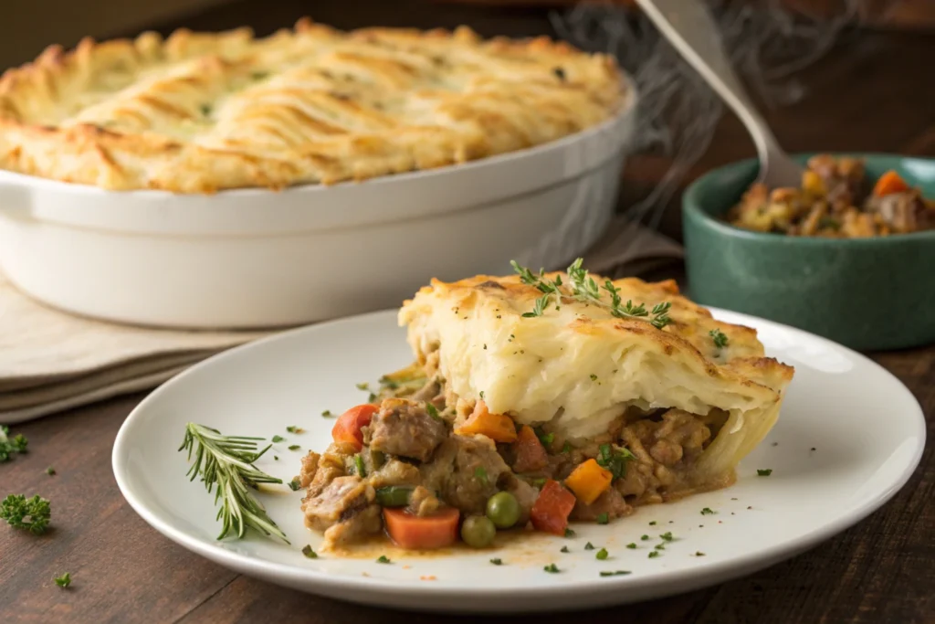 Pulled Wild Turkey Shepherd’s Pie